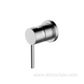 Concealed shower mixer body with 1 output